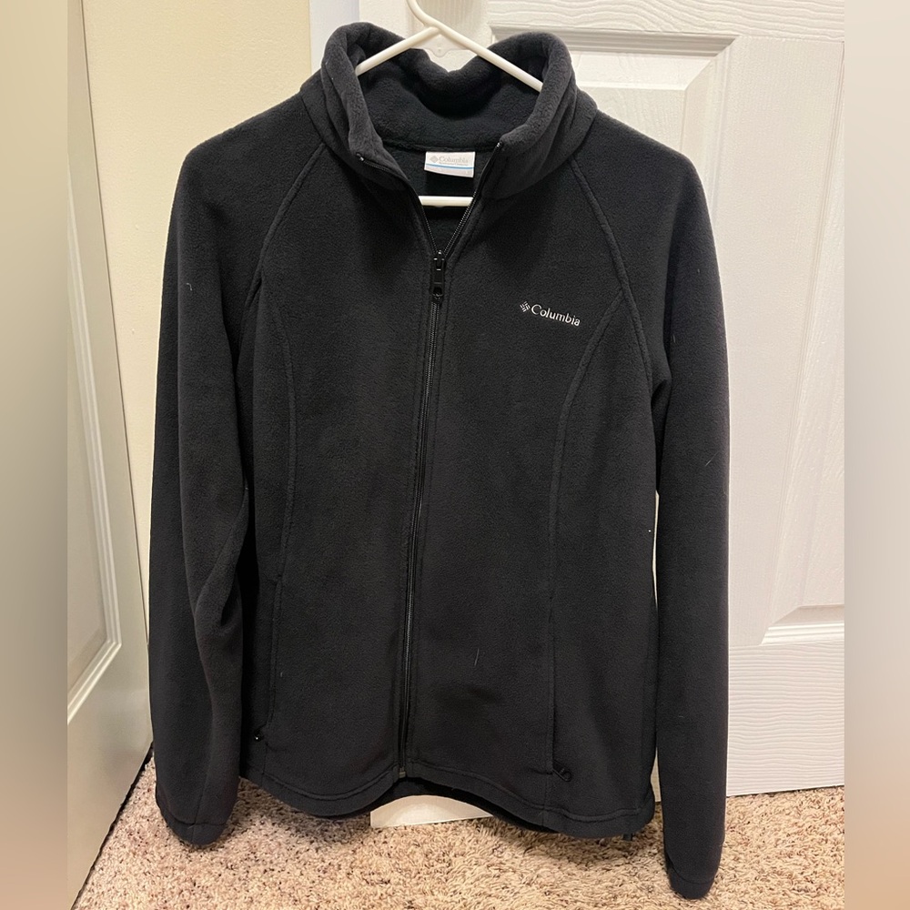 Columbia Women's Charcoal Fleece Jacket